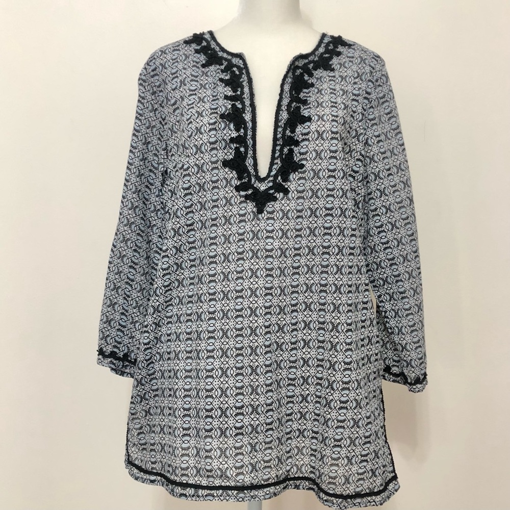 Anne Carlson 3/4 Length Sleeve Top